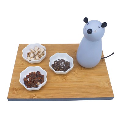 Mouse and pepper mill